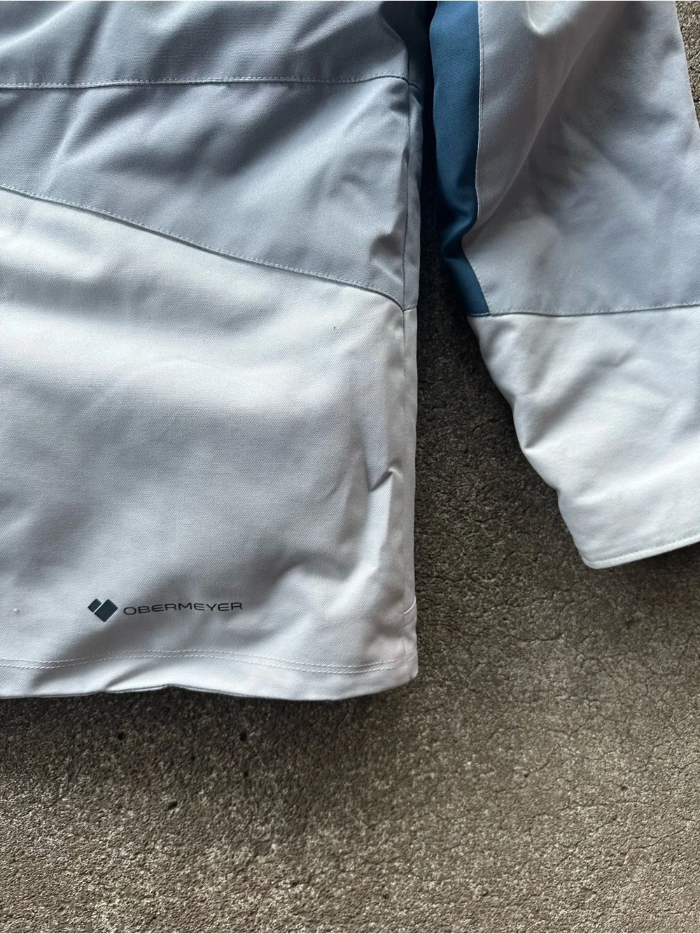 Obermeyer Blue Gray Snow Ski Winter Jacket